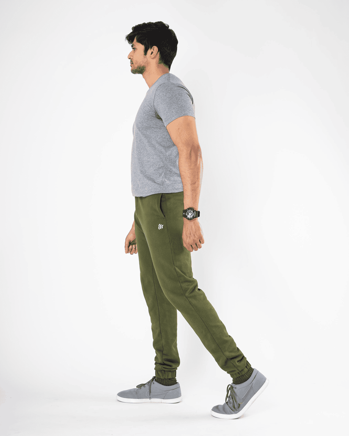 スウェット・トレーナー *STONE * Organic Soft Cotton Man to Man Military Green Gildan Heavy Cotton 100% Cotton T-Shirt | Product | SanMar